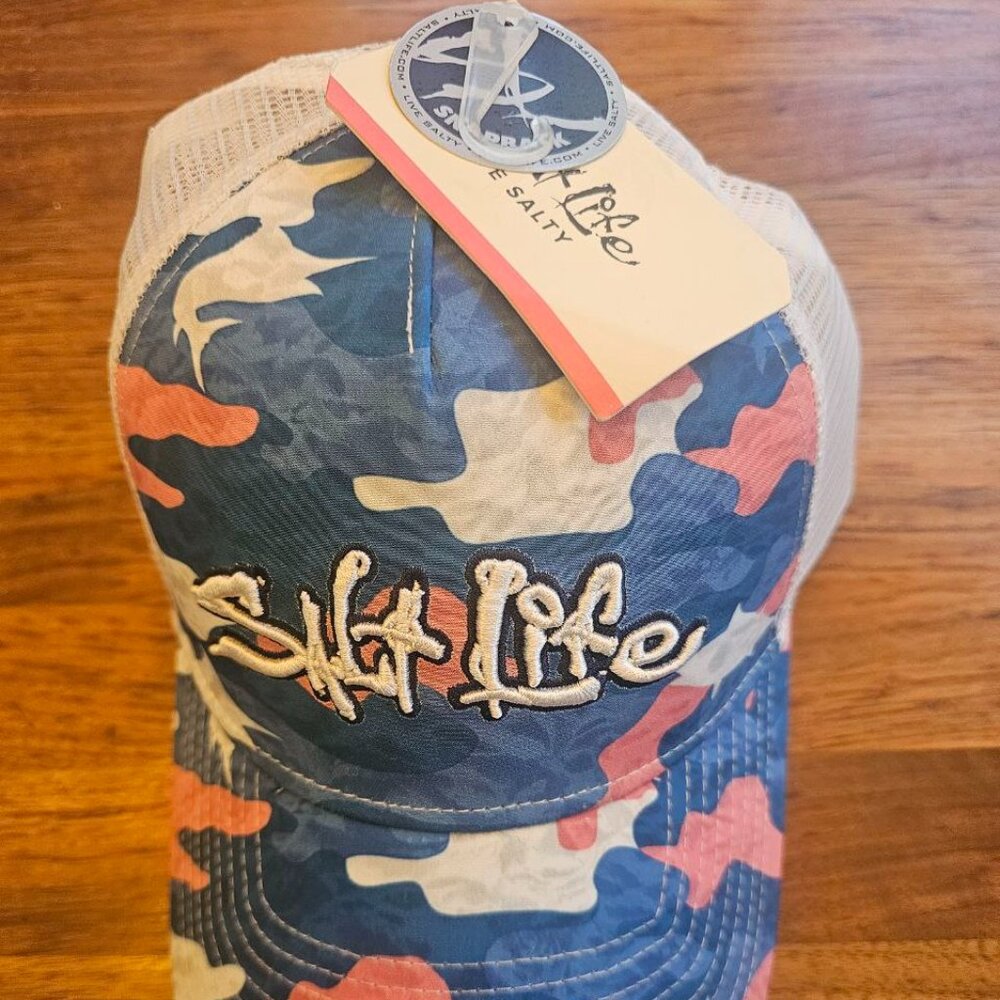Salt Life Women's Baseball Hat Camo - NWT